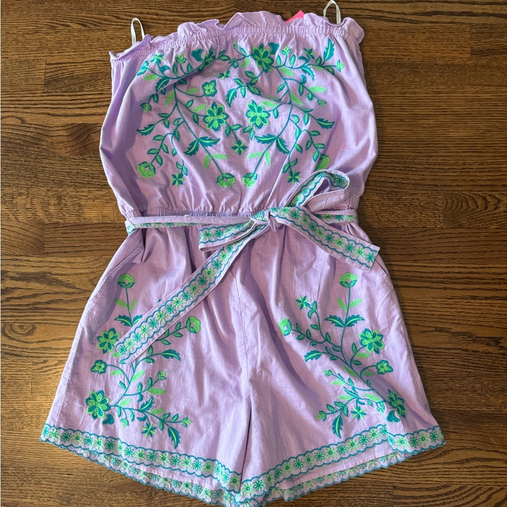 Lilly Pulitzer strapless romper
